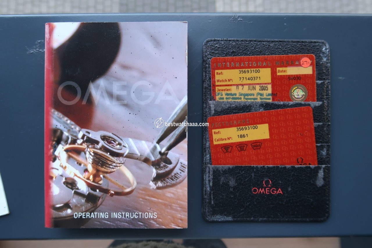 IMG_9081 Omega Speedmaster Mens watch Unisex Manual winding Steel 35693100 Replica 4