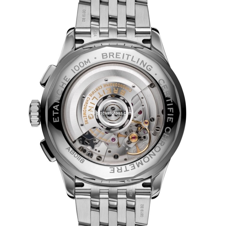 IMG_9081 Breitling Mens watch Unisex Automatic Steel AB0118221B1A1 Replica 4
