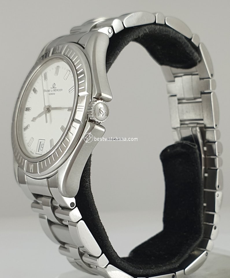 IMG_9081 Baume & Mercier Mens watch Unisex Quartz Steel MV045042 Replica 4