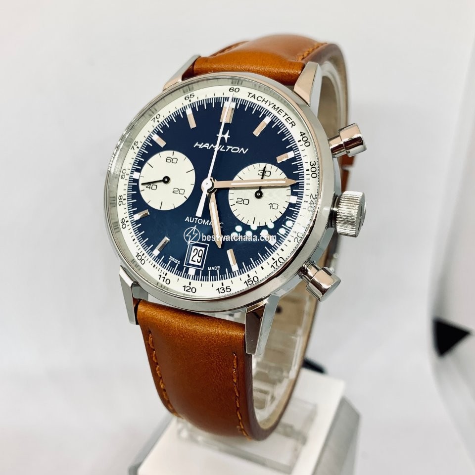 IMG_9081 Hamilton Intra-Matic Mens watch Unisex Automatic Steel H38416541 Replica 4