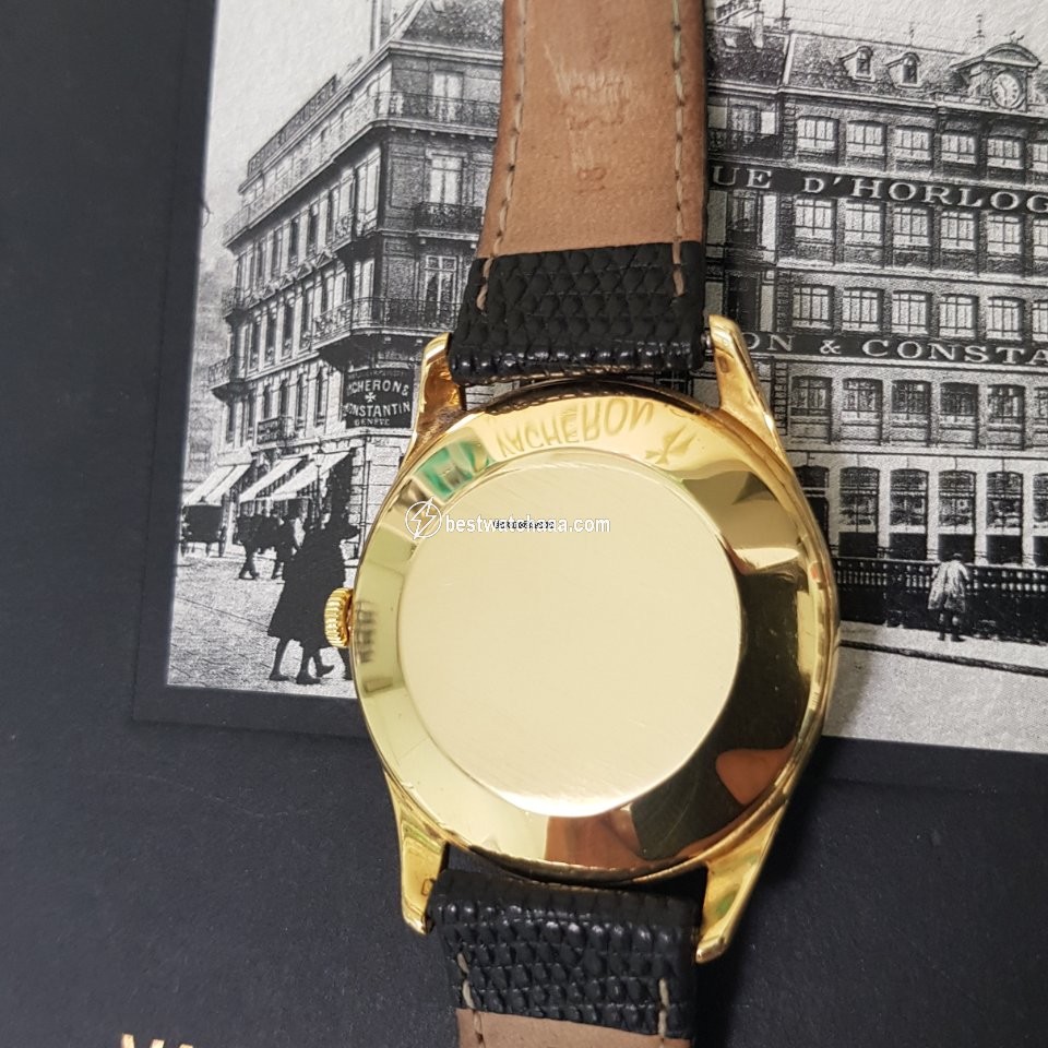 IMG_9081 Vacheron Constantin Mens watch Unisex Manual winding Yellow gold 6304 Replica 4