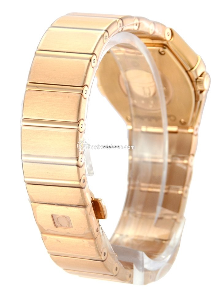 IMG_9081 Omega Constellation Quartz Womens watch Quartz Rose gold 123.55.27.60.55.002 Replica 4