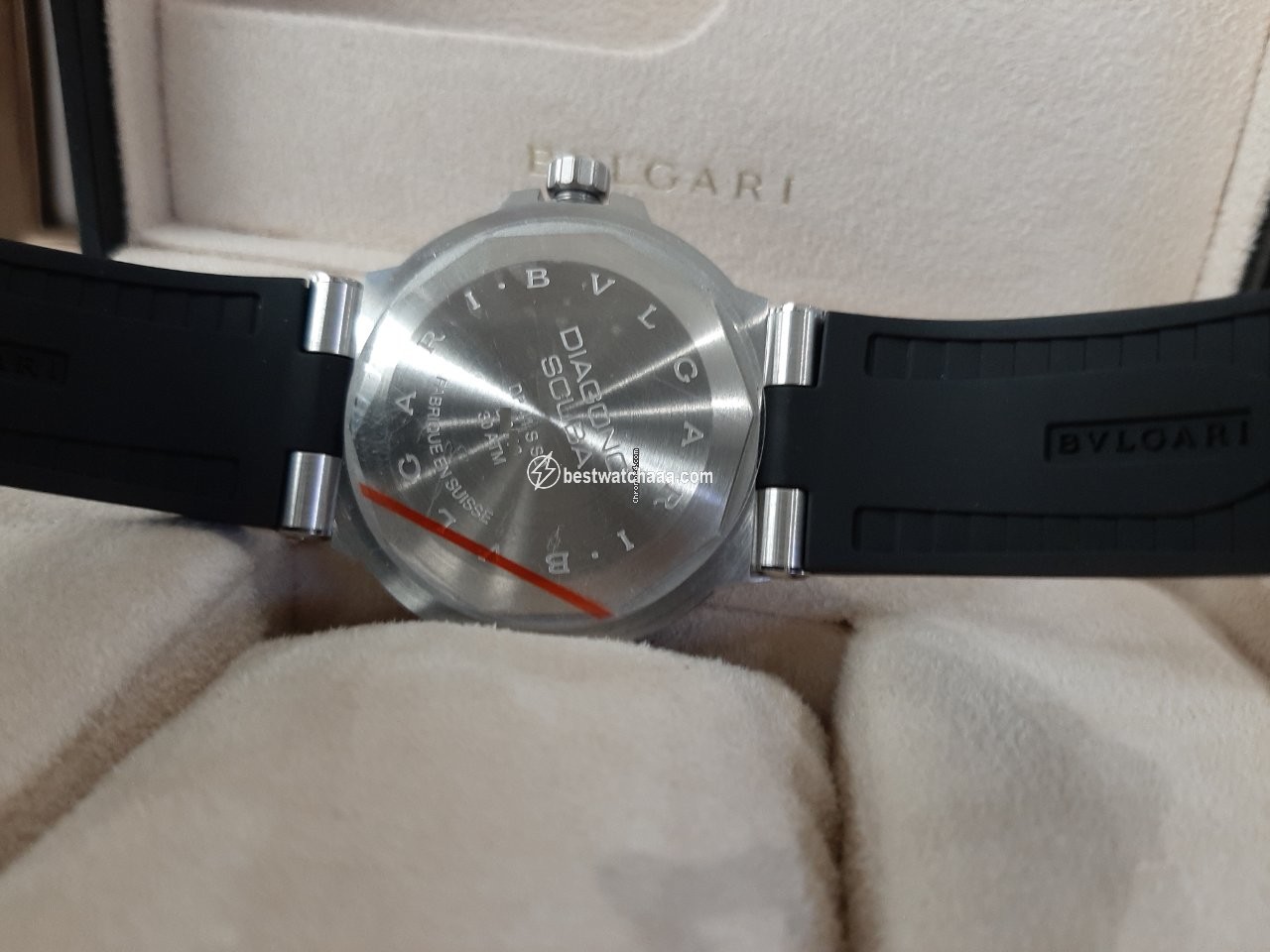 IMG_9081 Bulgari Diagono Mens watch Unisex Automatic Steel DP41 Replica 4