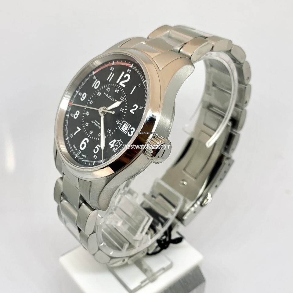 IMG_9081 Hamilton Khaki Field Mens watch Unisex Automatic Steel H70595133 Replica 4