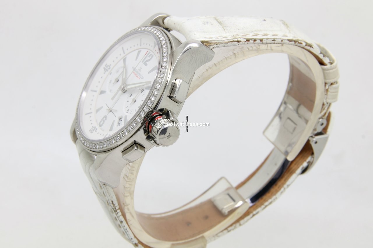 IMG_9081 Jaeger-LeCoultre Master Compressor Chronograph Womens watch Quartz Steel 148.8.31 Replica 4