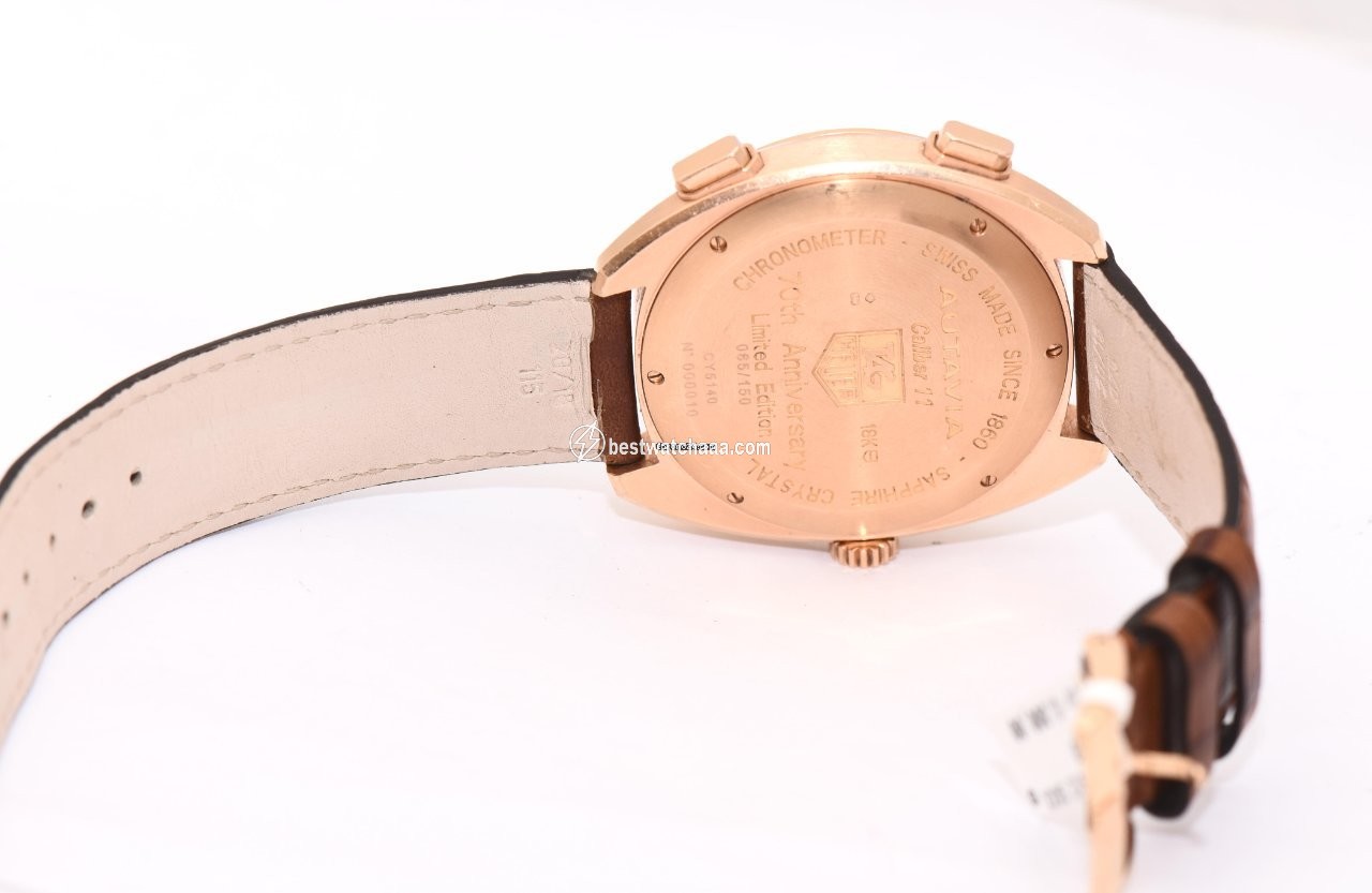 IMG_9081 TAG Heuer Autavia Automatic Rose gold CY5140.FC8158 Replica 4