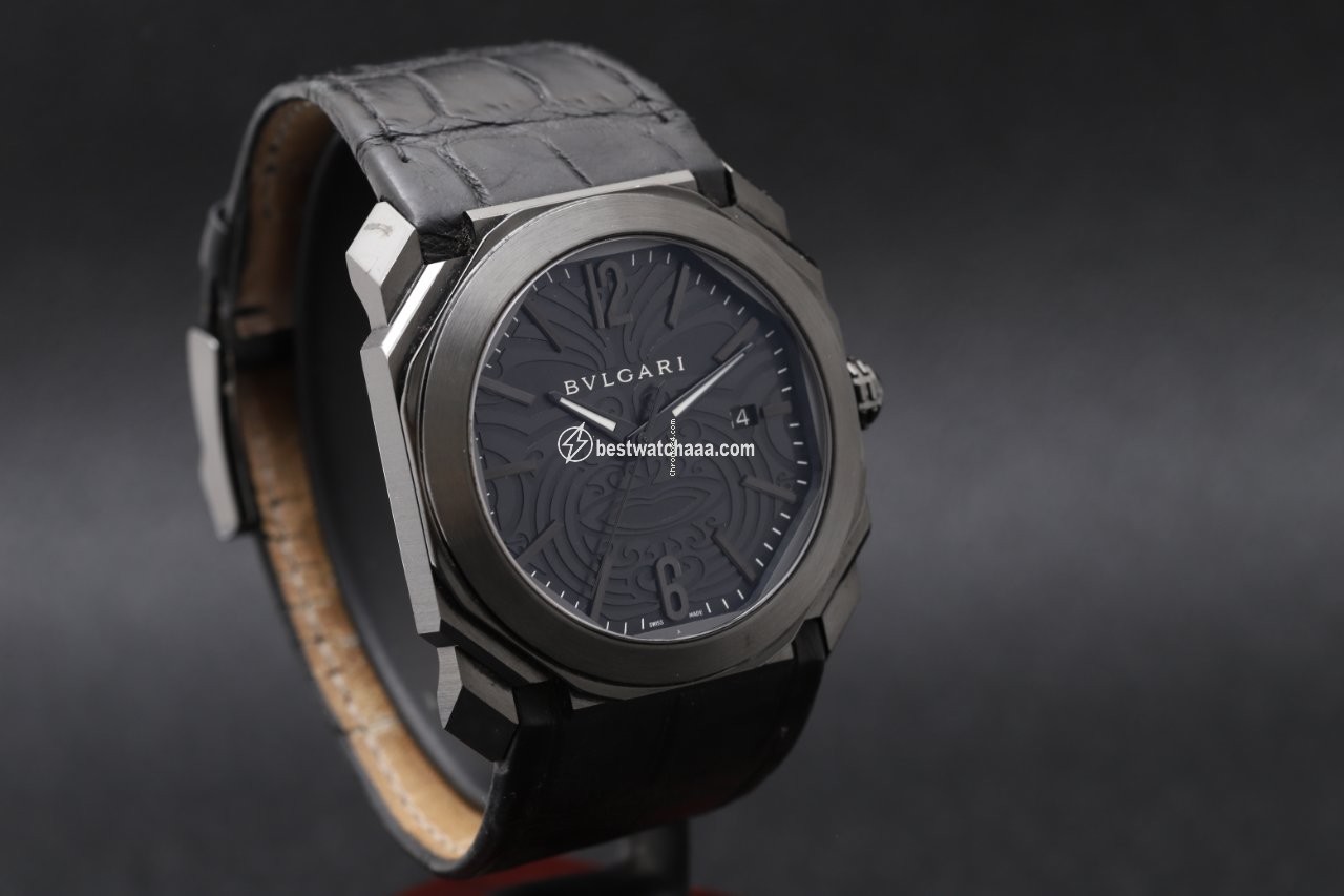 IMG_9081 Bulgari Octo Mens watch Unisex Automatic Steel 102249 BGO41BSBLD AB Replica 4
