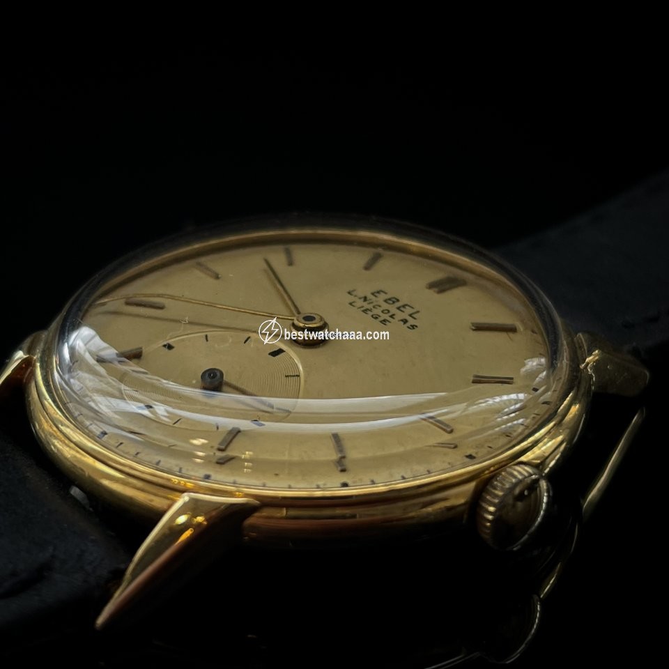 IMG_9081 Ebel Mens watch Unisex Manual winding Yellow gold ebel vintage Replica 4