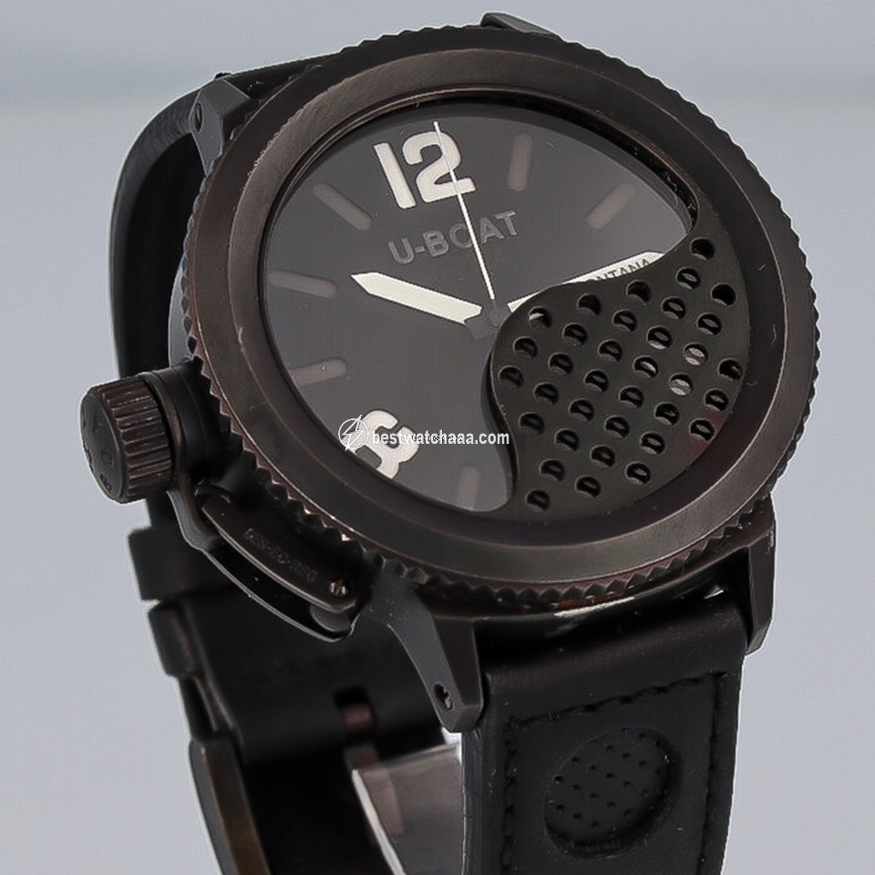 IMG_9081 U-Boat Flightdeck Mens watch Unisex Automatic Steel U-2824 50 Replica 4