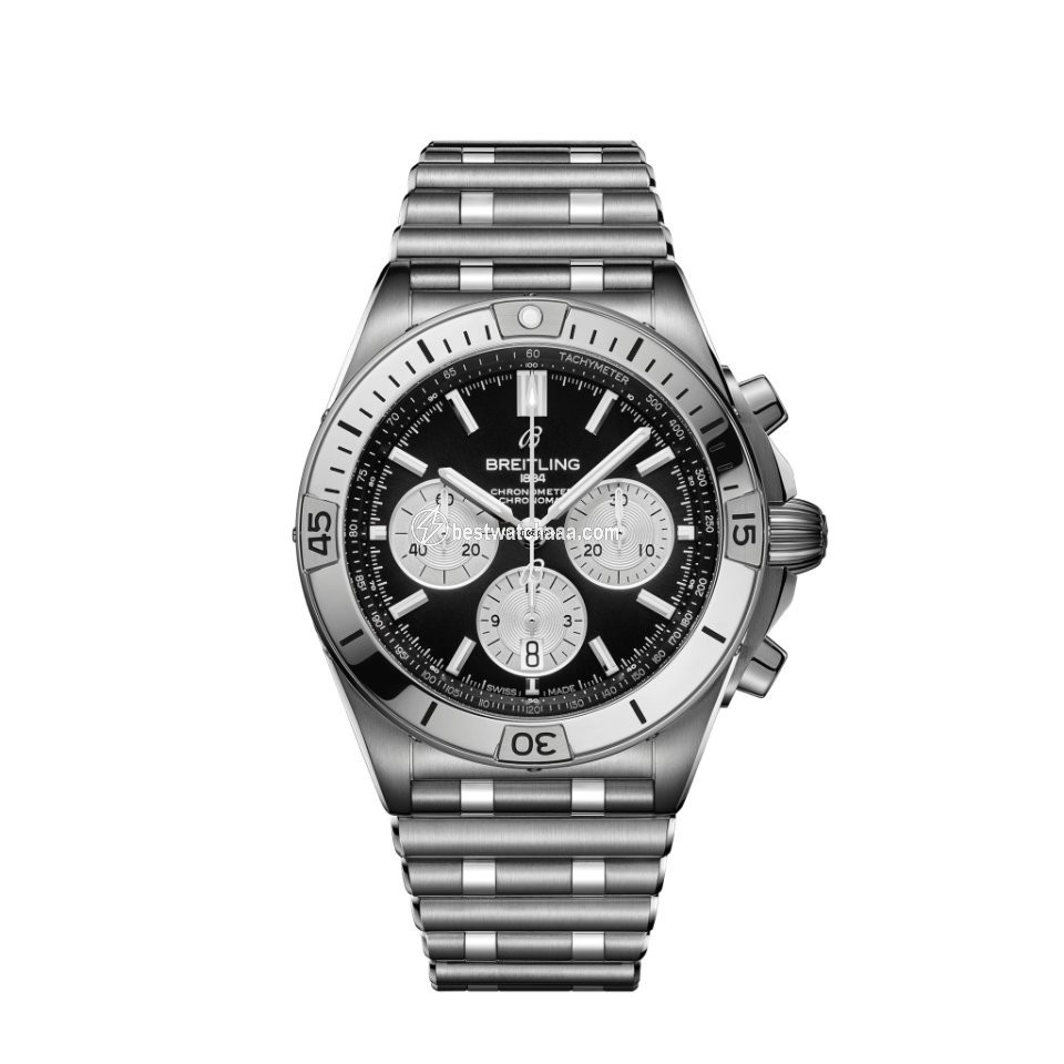 IMG_9081 Breitling Chronomat Mens watch Unisex Automatic Steel AB0134101B2A1 Replica 4