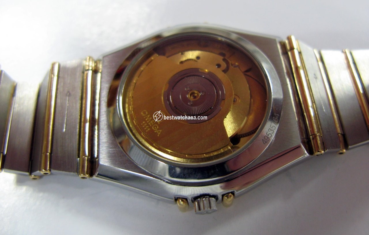 IMG_9081 Omega Constellation Mens watch Unisex Automatic Gold Steel Constellation 1202.1 Replica 4