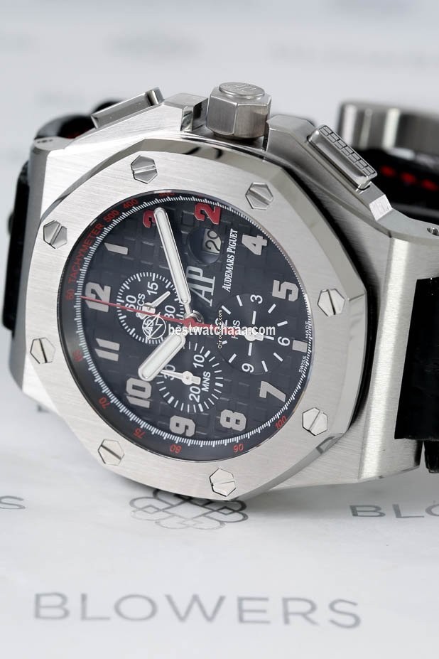 IMG_9081 Audemars Piguet Royal Oak Offshore Chronograph Mens watch Unisex Automatic Steel 26133ST. 00.A101CR.01 Replica 4