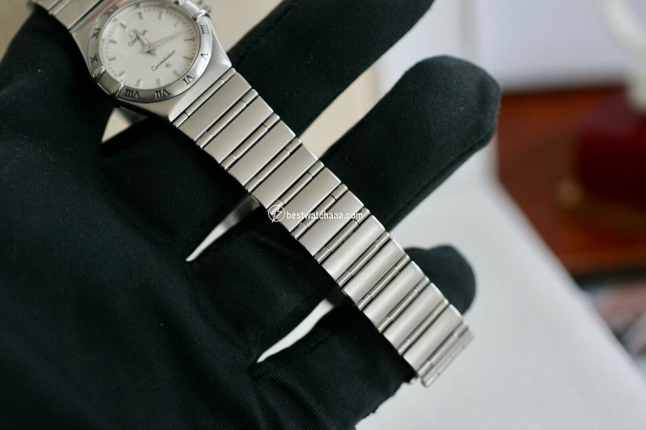 IMG_9081 Omega Constellation Womens watch Quartz Steel 1572.30.00 Replica 4