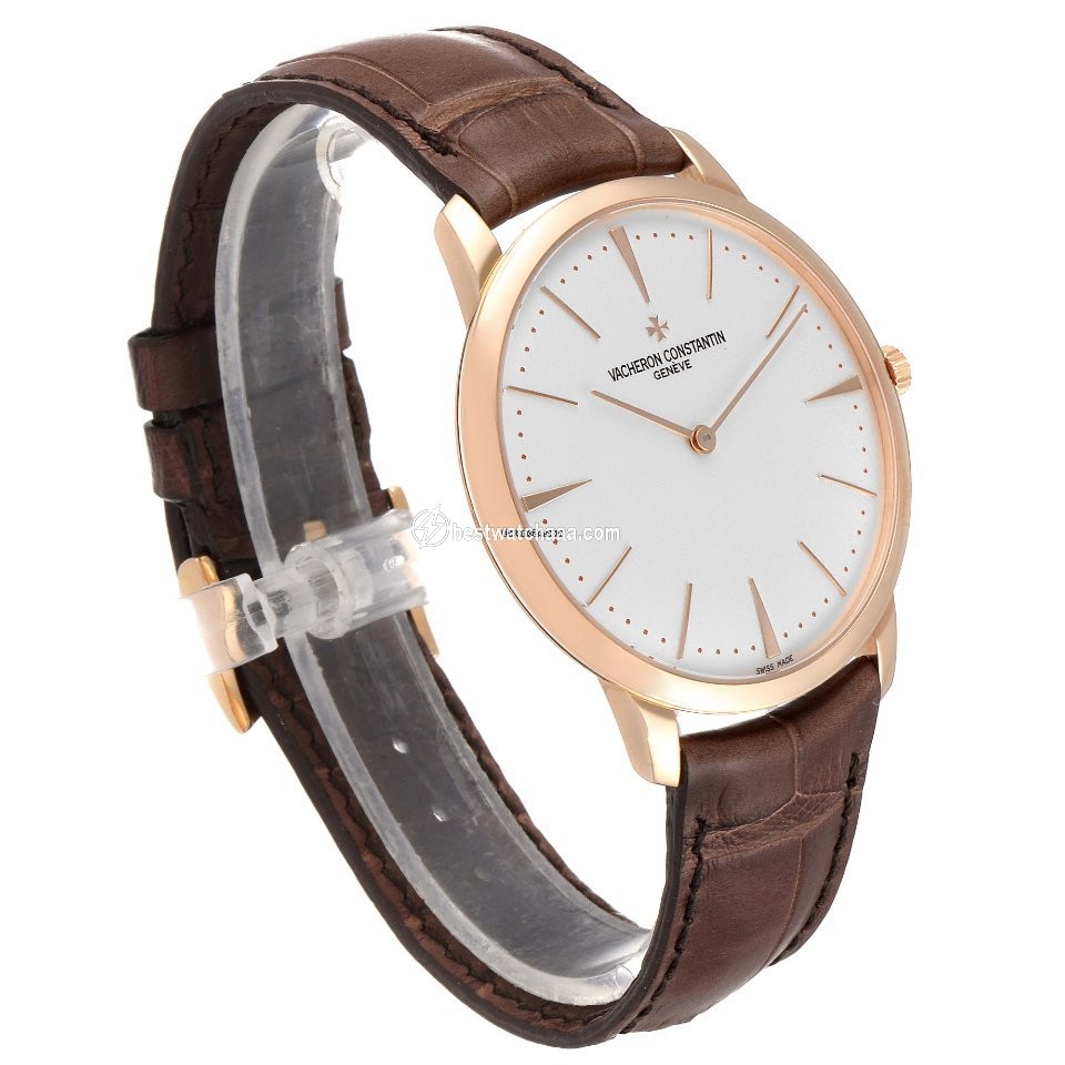 IMG_9081 Vacheron Constantin Patrimony Mens watch Unisex Manual winding Rose gold 81180 Replica 4