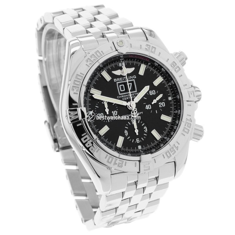 IMG_9081 Breitling Blackbird Mens watch Unisex Automatic Steel A44359 Replica 4