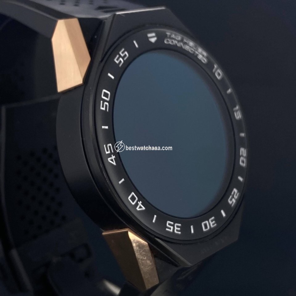IMG_9081 TAG Heuer Connected Mens watch Unisex Quartz Rose gold SAR8A50.FT6070 Replica 4