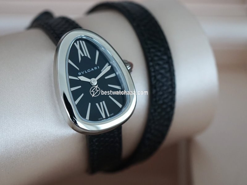 IMG_9081 Bulgari Serpenti Womens watch Quartz Steel 102782 Replica 4