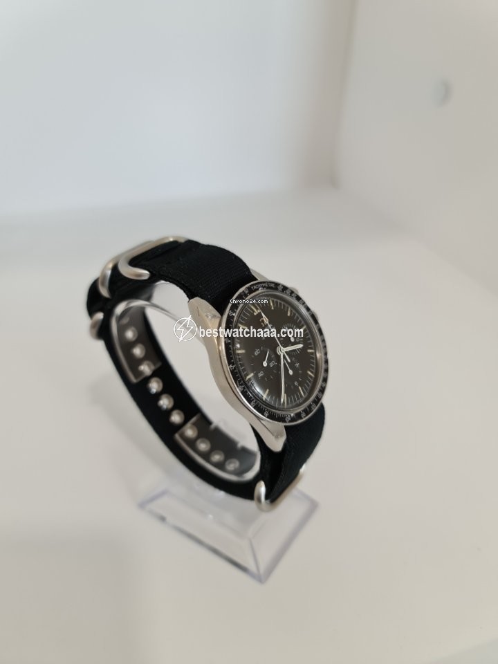 IMG_9081 Omega Speedmaster Professional Moonwatch Mens watch Unisex Manual winding Steel 105.003-65 Replica 4