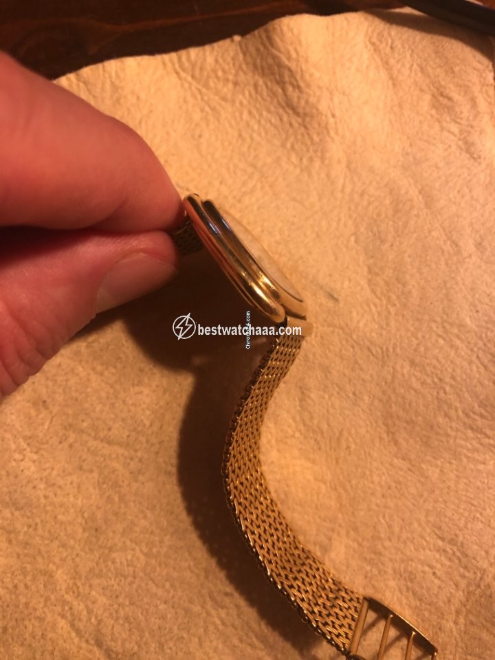IMG_9081 Baume & Mercier Womens watch Manual winding Yellow gold BM775 Replica 4