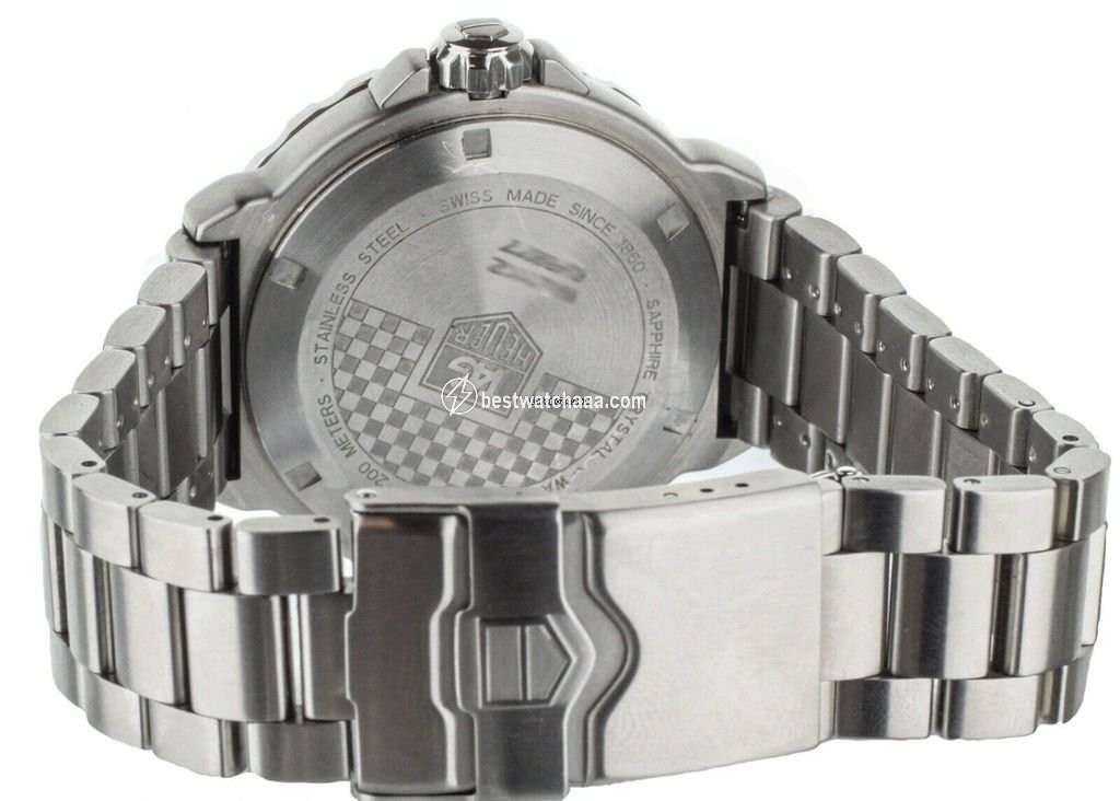 IMG_9081 TAG Heuer Formula 1 Quartz Mens watch Unisex Quartz Steel WAU1112 Replica 4