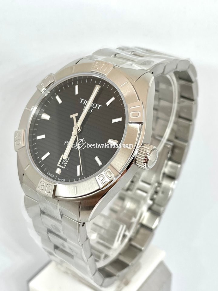 IMG_9081 Tissot PR 100 Mens watch Unisex Quartz Steel T101.610.11.051.00 Replica 4