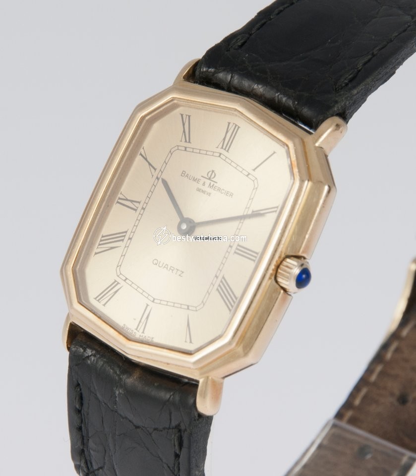 IMG_9081 Baume & Mercier Mens watch Unisex Quartz Yellow gold 17245 Replica 4