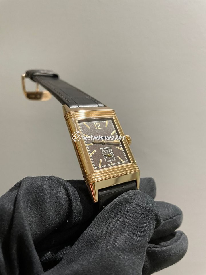 IMG_9081 Jaeger-LeCoultre Grande Reverso Ultra Thin 1931 Mens watch Unisex Manual winding Rose gold Q2782560 Replica 4