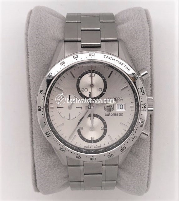 IMG_9081 TAG Heuer Carrera Calibre 16 Mens watch Unisex Automatic Steel CV2017-2 Replica 4