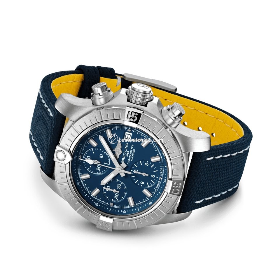 IMG_9081 Breitling Avenger Mens watch Unisex Automatic Steel A13385101C1X1 Replica 4