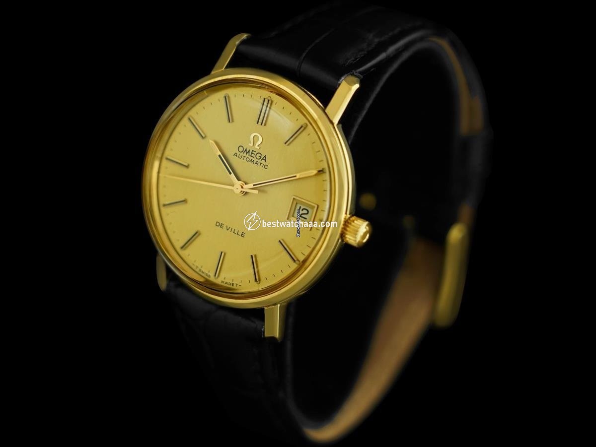 IMG_9081 Omega De Ville Mens watch Unisex Automatic Gold Steel 7692 Replica 4