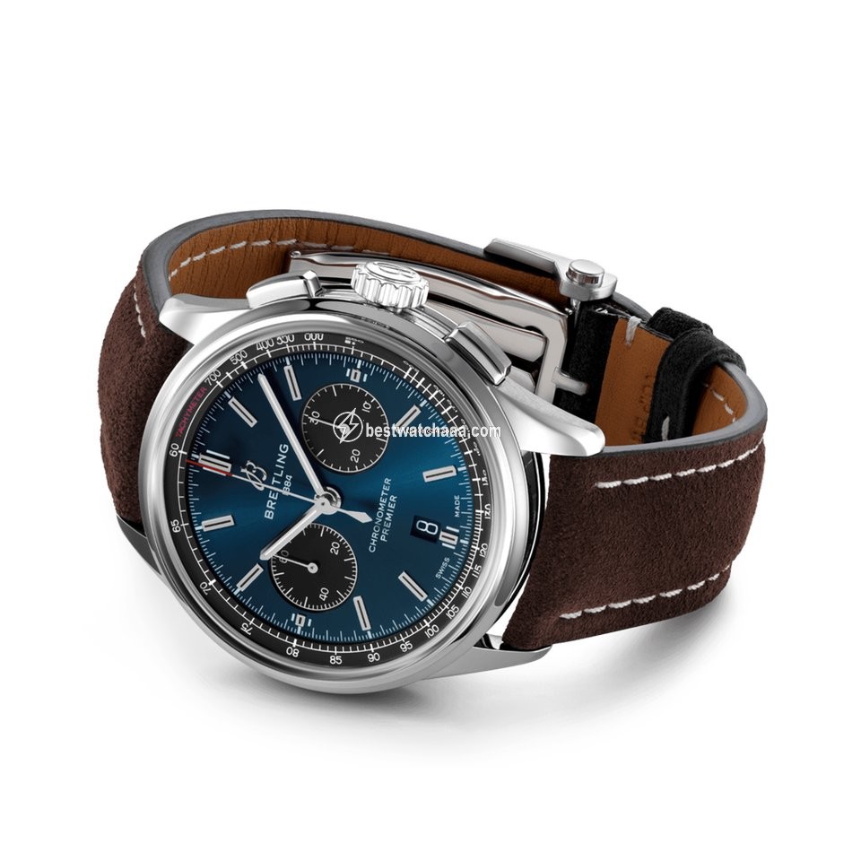 IMG_9081 Breitling Mens watch Unisex Manual winding Steel AB0118221C1X1 Replica 4