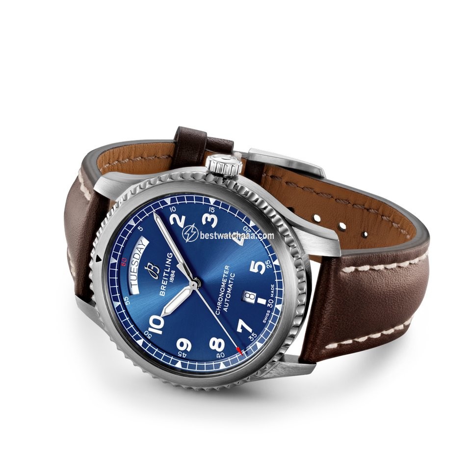 IMG_9081 Breitling Aviator 8 Mens watch Unisex Automatic Steel A45330101C1X2 Replica 4