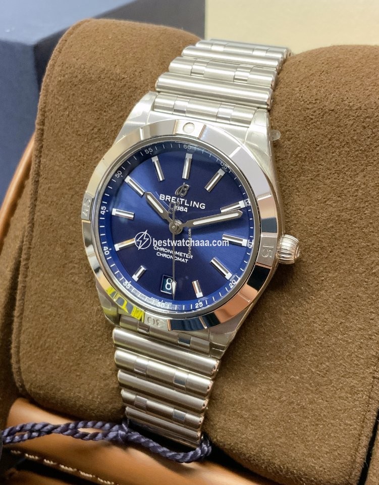 IMG_9081 Breitling Chronomat Womens watch Automatic Steel A10380101C1A1 Replica 4