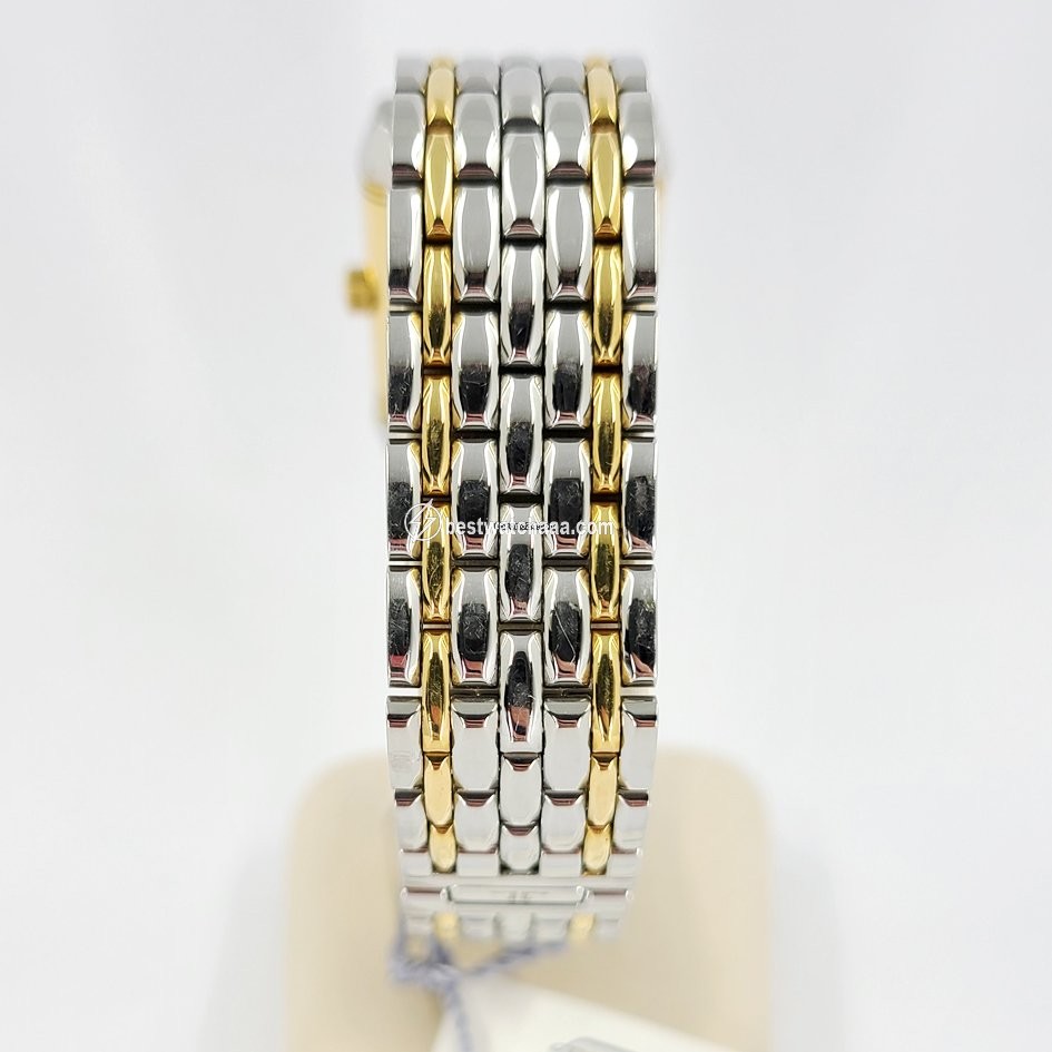 IMG_9081 Jaeger-LeCoultre Reverso Mens watch Unisex Quartz Gold Steel 252.5.47 Replica 4