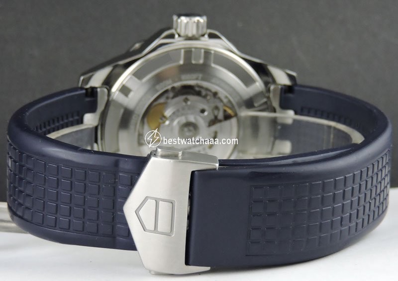 IMG_9081 TAG Heuer Aquaracer 500M Mens watch Unisex Automatic Steel WAJ2116 Replica 4