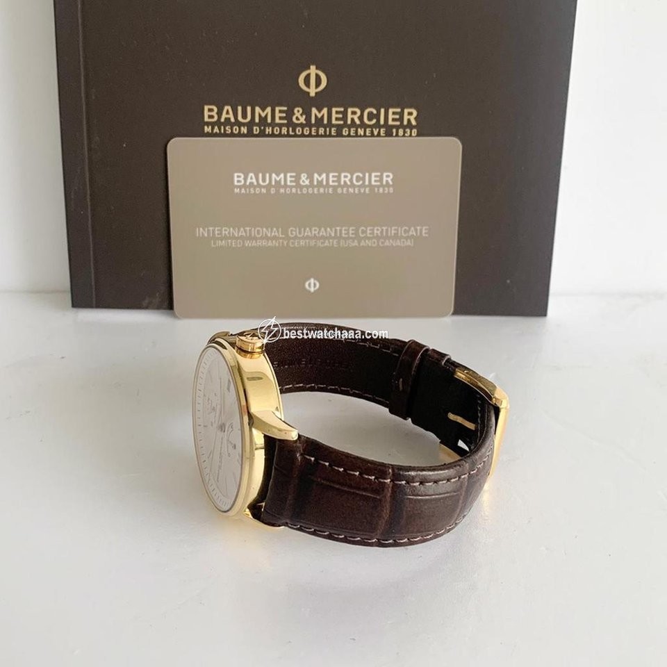 IMG_9081 Baume & Mercier Classima Mens watch Unisex Automatic Yellow gold 65630 Replica 4