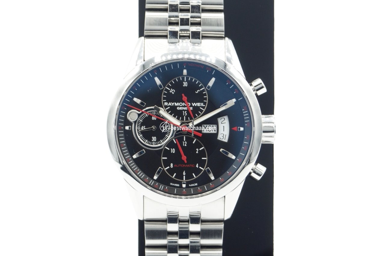 IMG_9081 Raymond Weil Freelancer Mens watch Unisex Automatic Steel 7730-ST-20041 Replica 4