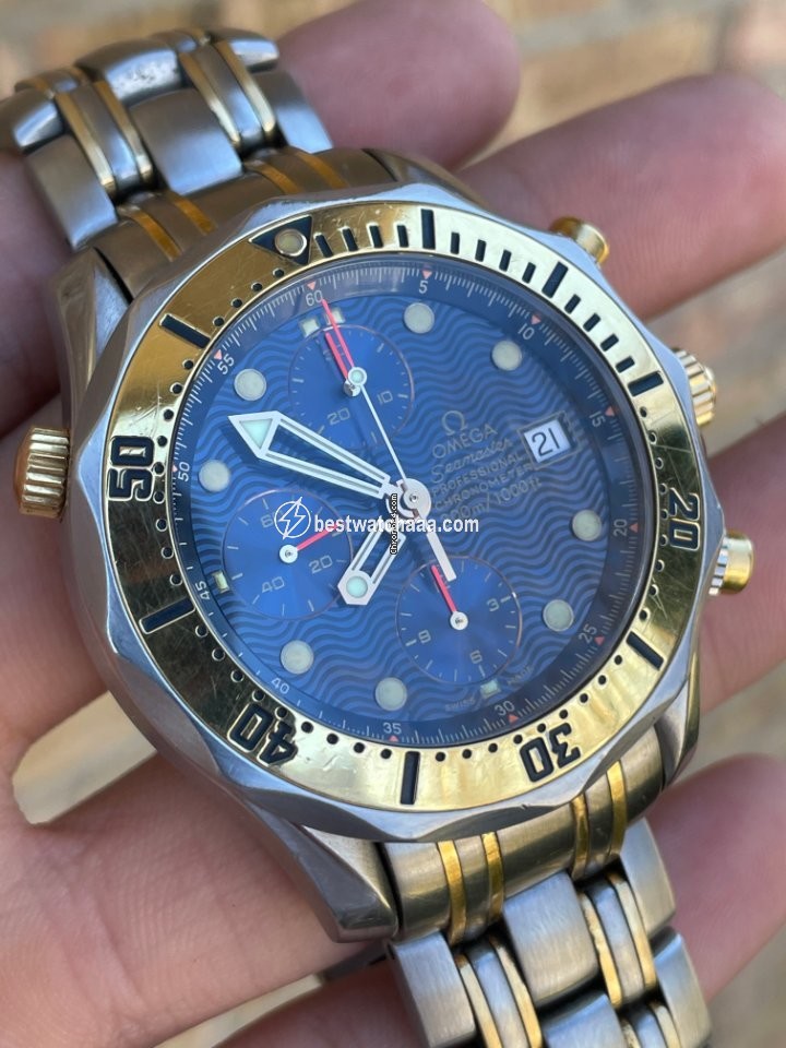 IMG_9081 Omega Seamaster Mens watch Unisex Automatic Gold Steel 178.0504 Replica 4