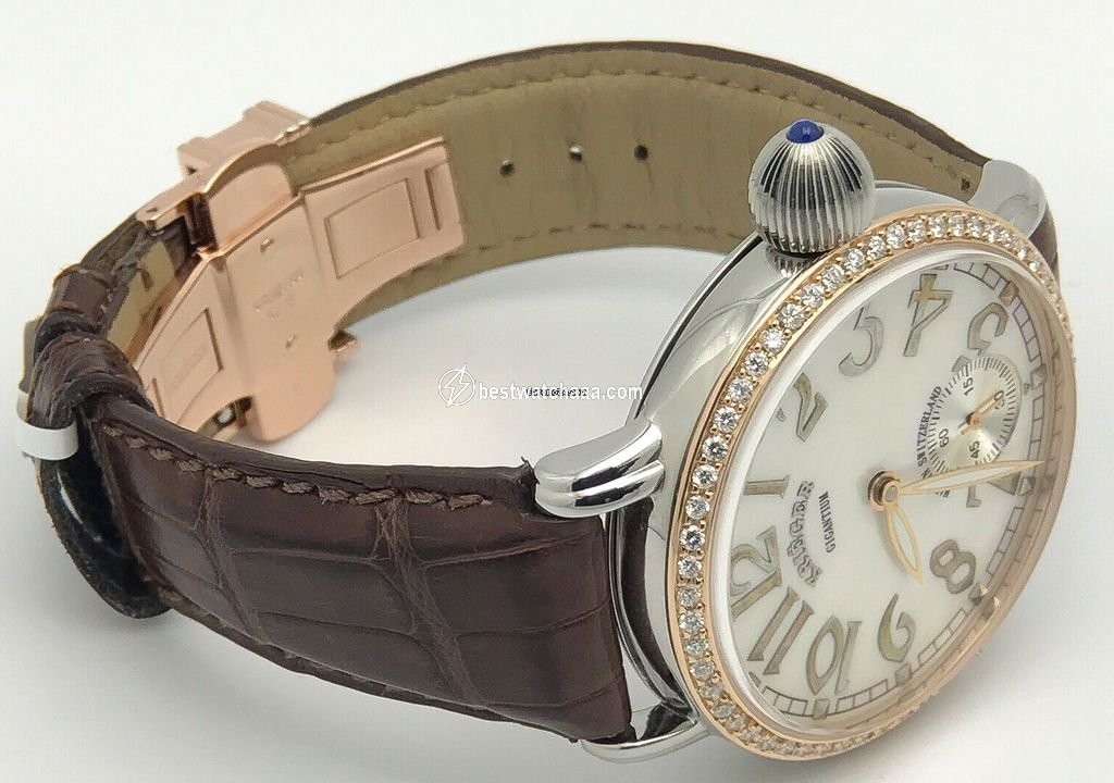 IMG_9081 Hamilton Mens watch Unisex Manual winding Gold Steel K7007 Replica 4