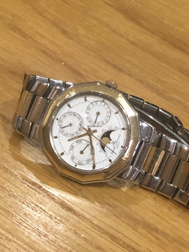 IMG_9081 Baume & Mercier Mens watch Unisex Quartz Gold Steel 6331038 Replica 4