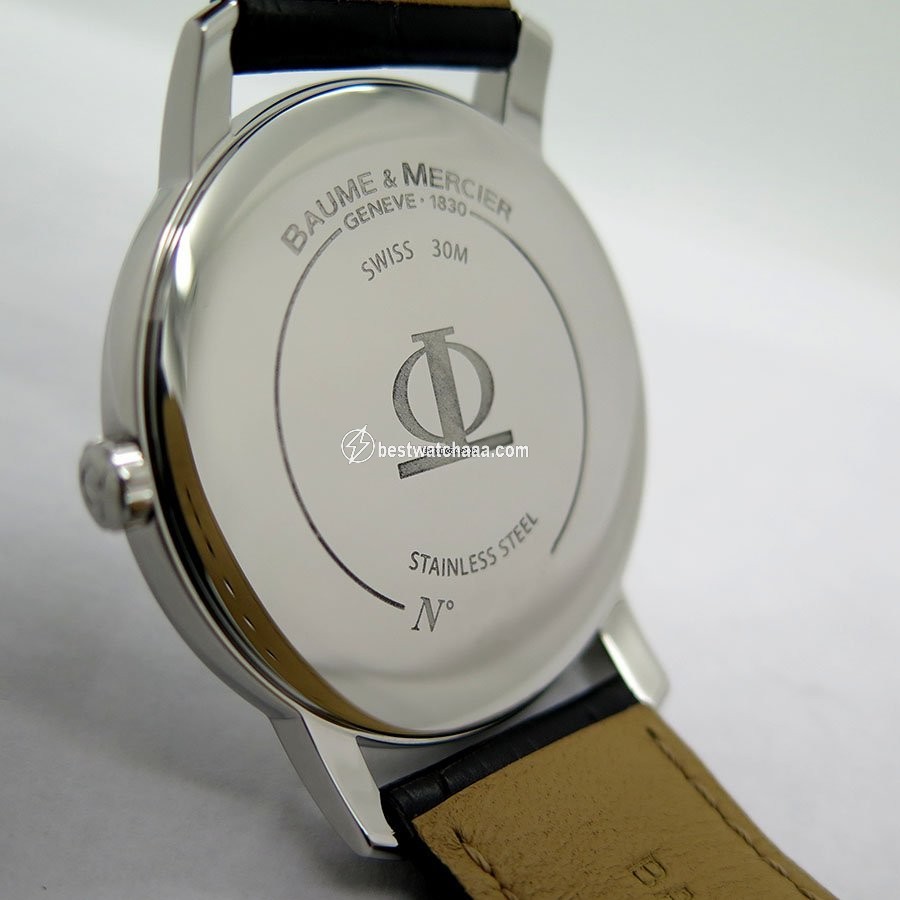 IMG_9081 Baume & Mercier Classima Mens watch Unisex Quartz Steel 65493 Replica 4