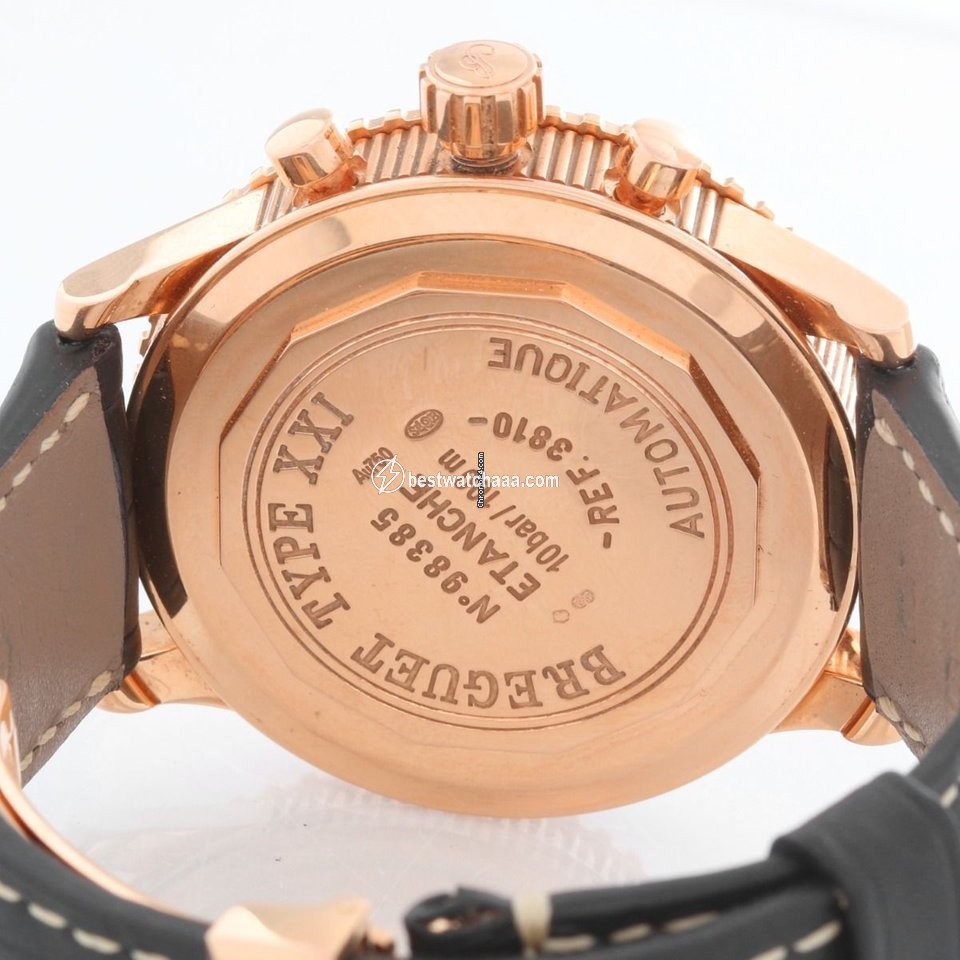 IMG_9081 Breguet Type XX - XXI - XXII Mens watch Unisex Automatic Rose gold 3810BR Replica 4