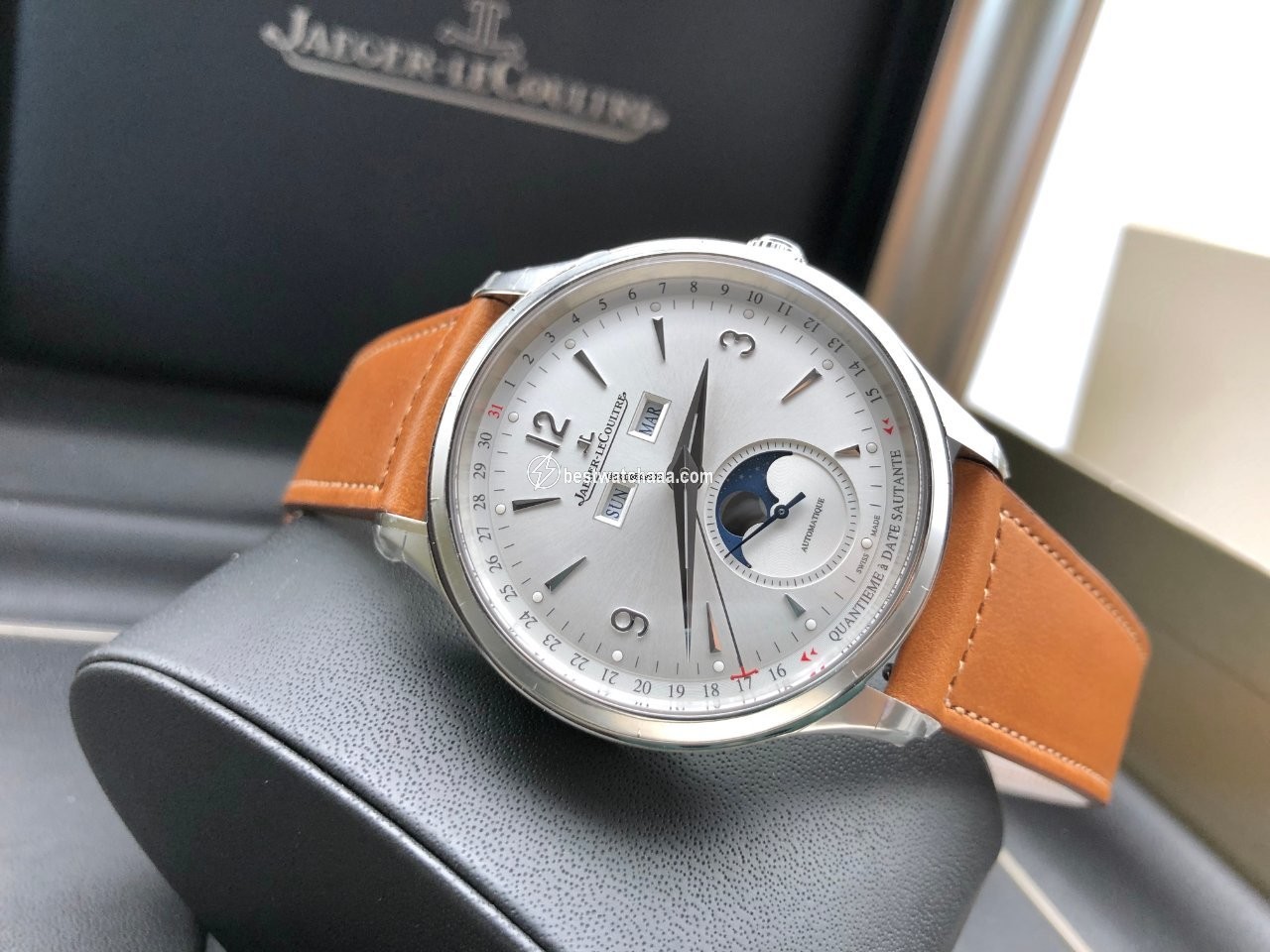 IMG_9081 Jaeger-LeCoultre Master Calendar Mens watch Unisex Automatic Steel Q4148420 Replica 4