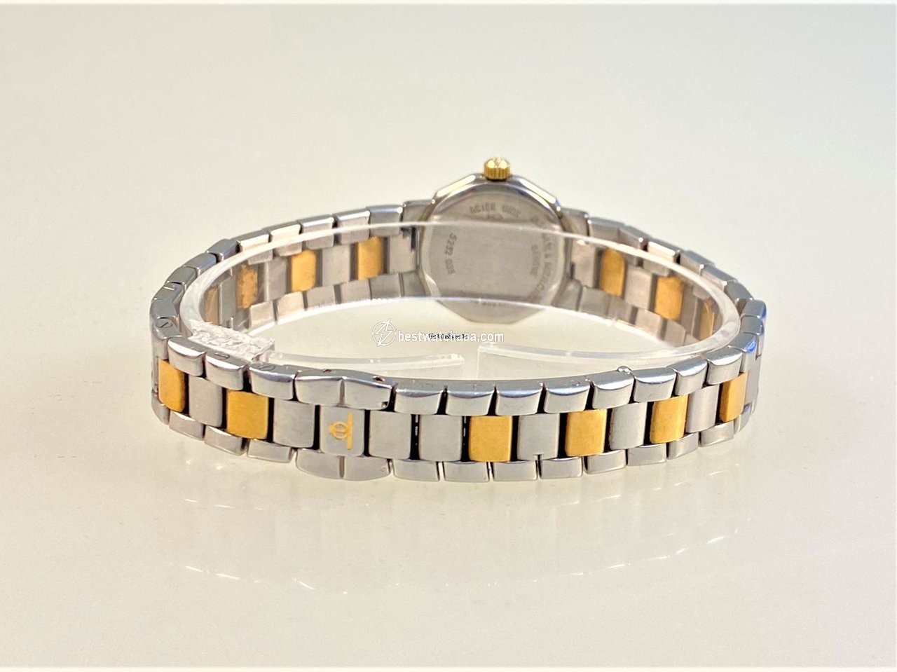 IMG_9081 Baume & Mercier Riviera Womens watch Quartz Gold Steel 5232.038 Replica 4