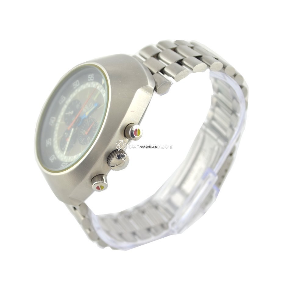 IMG_9081 Omega Flightmaster Mens watch Unisex Manual winding Steel 145.036 Replica 4
