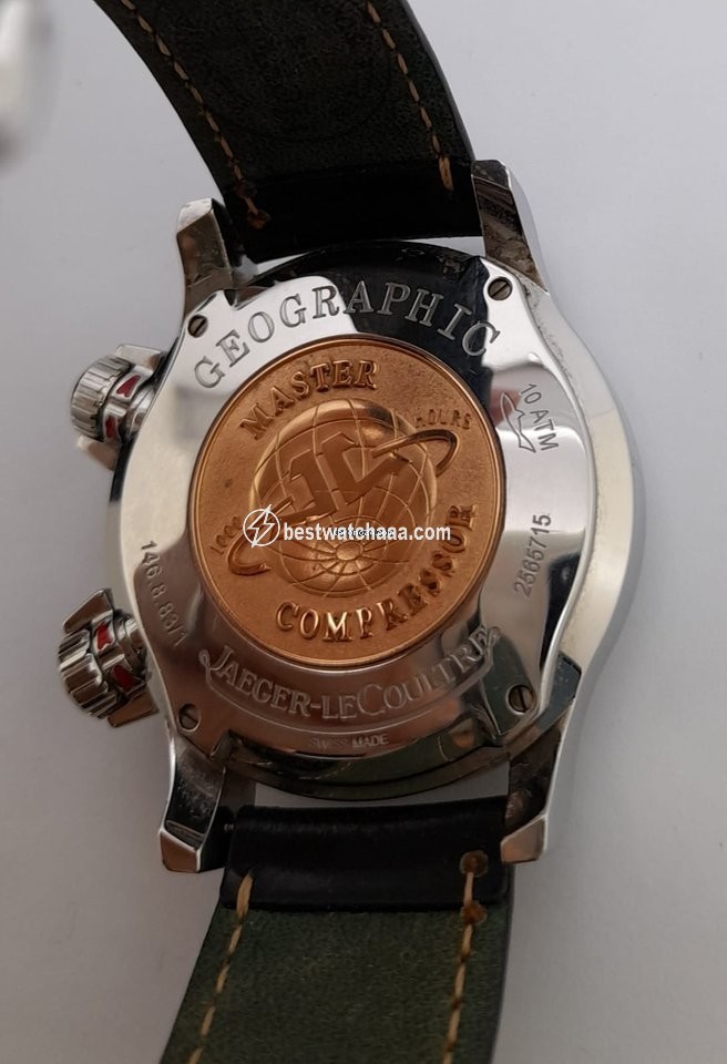 IMG_9081 Jaeger-LeCoultre Master Compressor Geographic Mens watch Unisex Automatic Steel 146.8.83 1 Replica 4