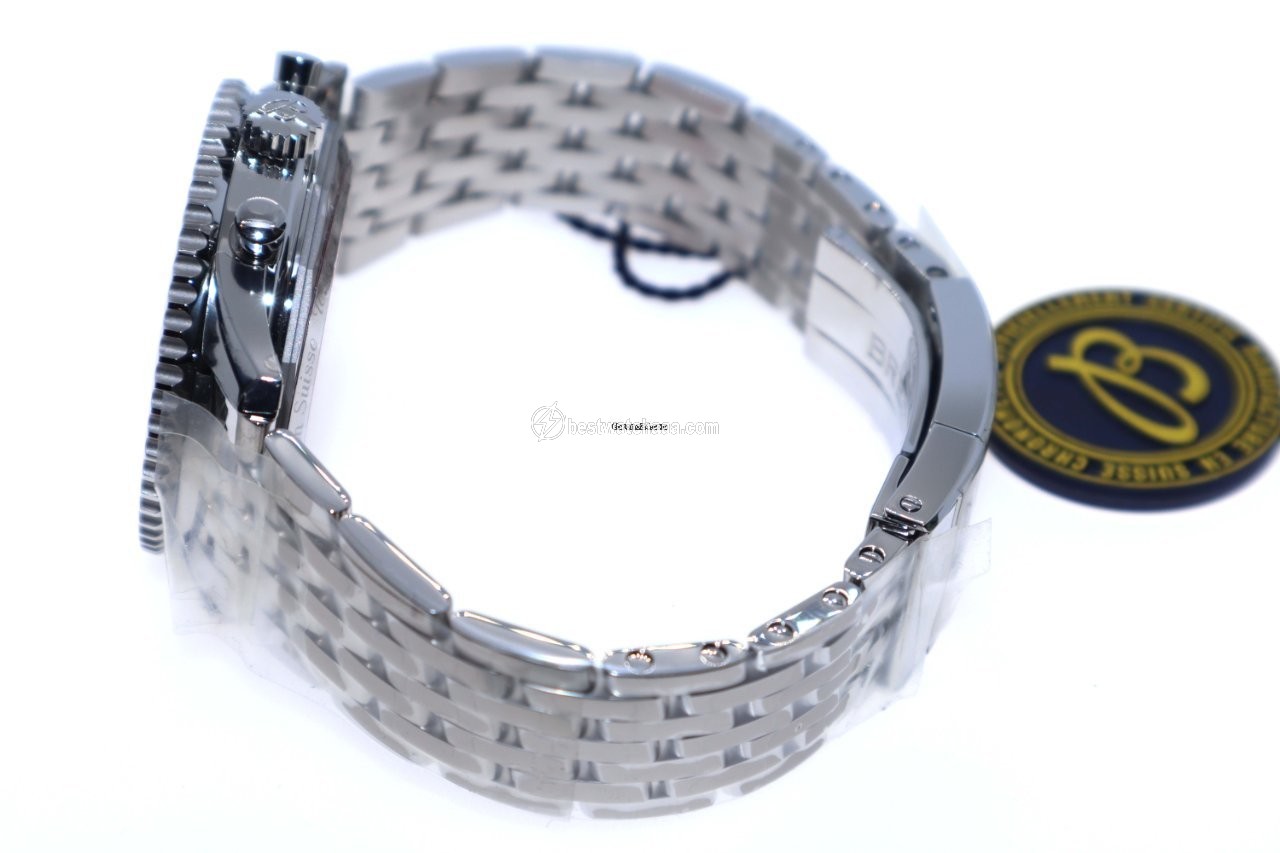 IMG_9081 Breitling Navitimer 1 B01 Chronograph 43 Mens watch Unisex Automatic Steel AB0121211G1A1 Replica 4