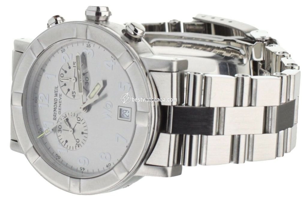IMG_9081 Raymond Weil Parsifal Mens watch Unisex Quartz Steel 8000 Replica 4