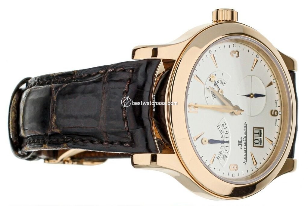 IMG_9081 Jaeger-LeCoultre Master Control Date Mens watch Unisex Manual winding Rose gold 146.2.17 Replica 4