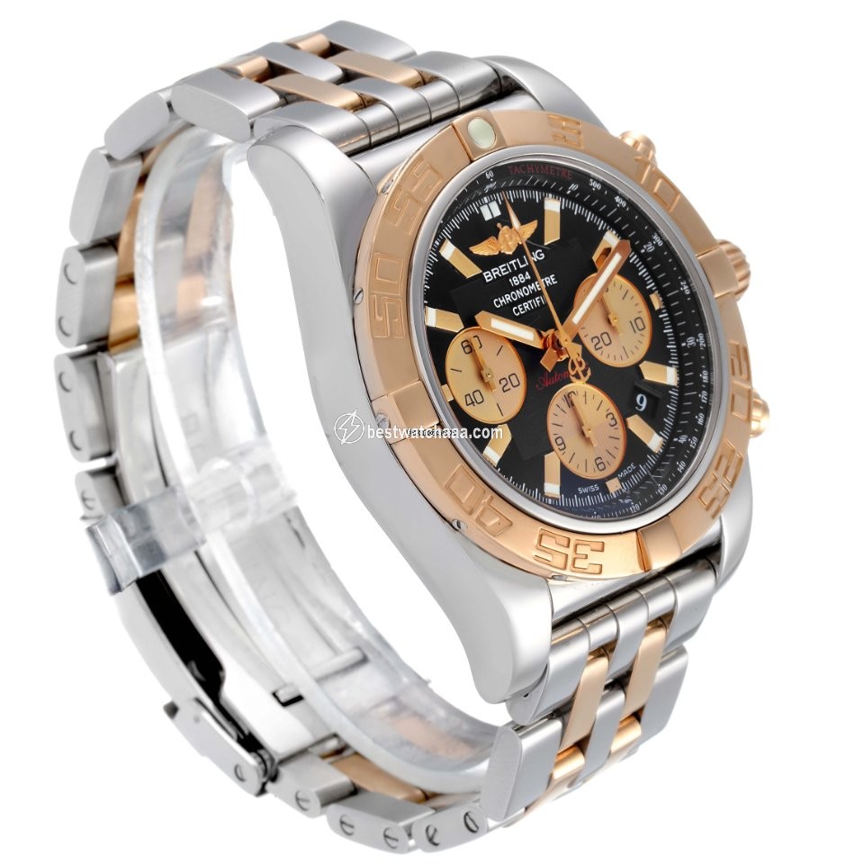 IMG_9081 Breitling Mens watch Unisex Automatic Gold Steel CB011012 Replica 4